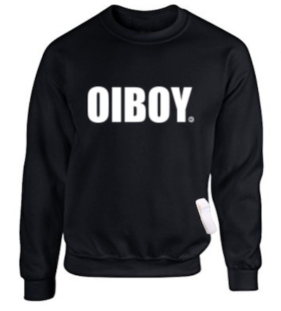 shoplifter chic wearing visible security tags Oiboy Stolen Goods menswear trends
