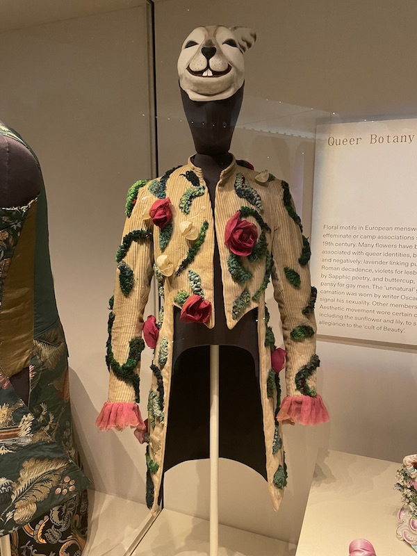menswear Victoria & Albert Museum review V&A Fashioning Masculinities The Art of Menswear
