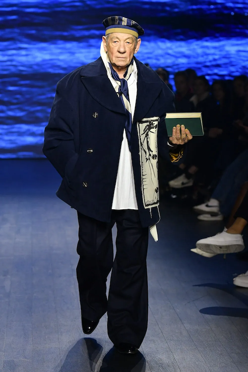 must have trend SS Daley Ian McKellen sailor hat menswear