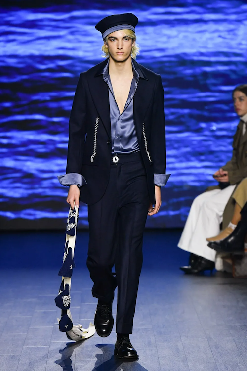 must have trend SS Daley Ian McKellen sailor hat menswear