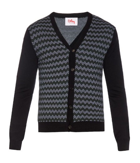 Orley striped men's cardigan