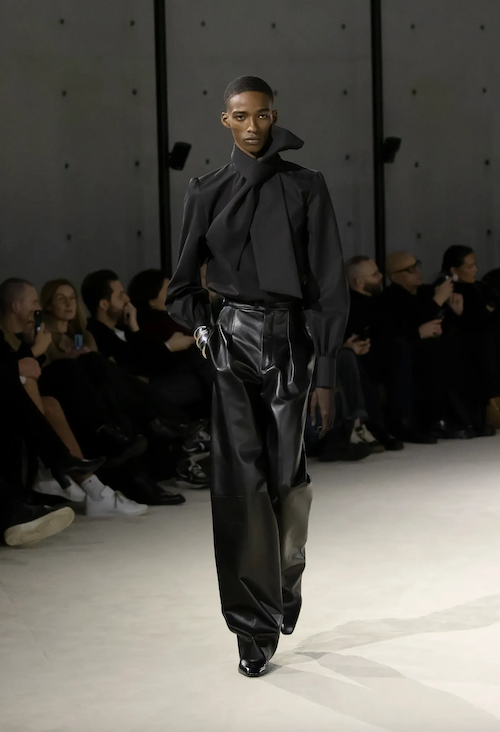 the best menswear show of fashion weeks saint laurent