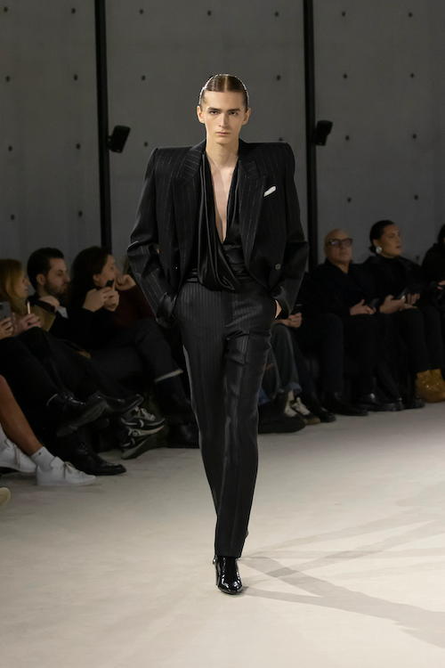 the best menswear show of fashion weeks saint laurent