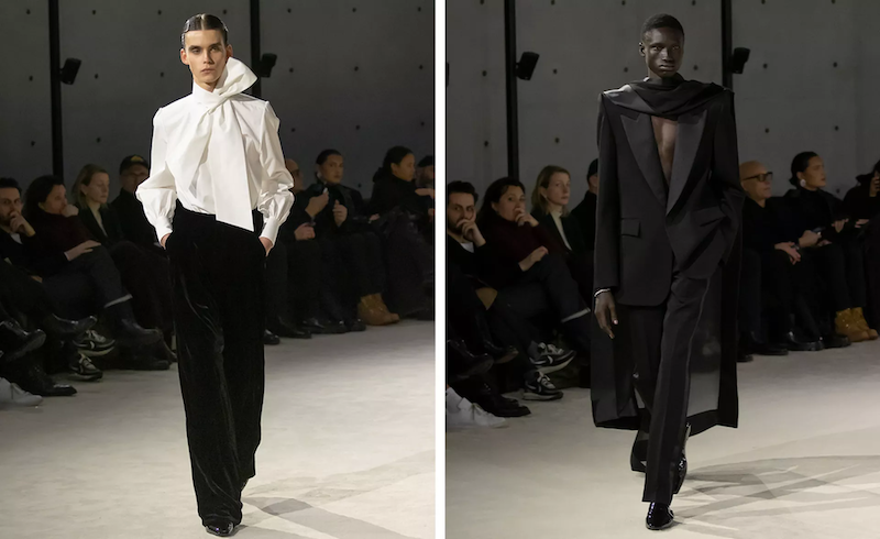 the best menswear show of fashion weeks saint laurent