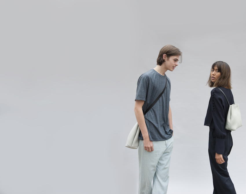Leather rucksack made in england Alfie Douglas