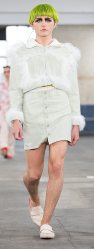 Large Yellow Bag Menswear LFWM
