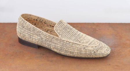 Raffia summer shoes Casablanca 1942