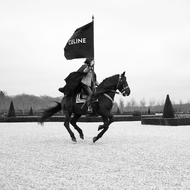 Celine Menswear Teen Knight Poem
