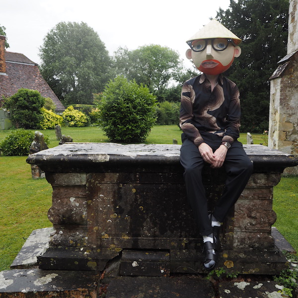 Menswear OOTD The Chic Geek Blogger Dries Van Noten Shirt Grenson Falke socks sandals American Vintage Kronaby Verner Panton