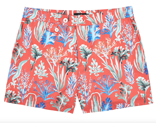 dunhill men's seaweed swimshorts 