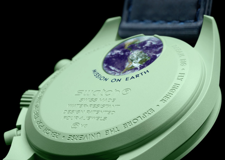 Swatch Omega pluto watch bioceramic watches SS22