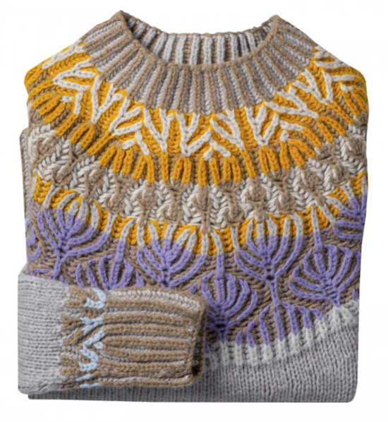 Label to know menswear eribé rosemary made in scotland knitwear fair isle