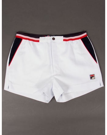 Short Shorts White Bjorn Borg John McEnroe