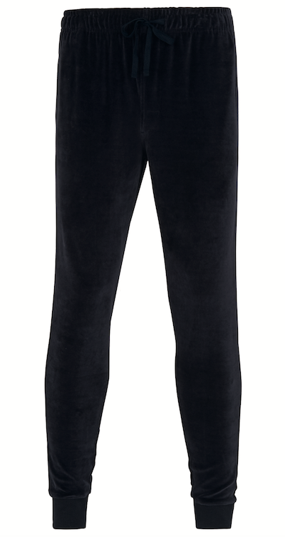 Navy Velour Menswear Tracksuit David Gandy Autograph Marks & Spencer