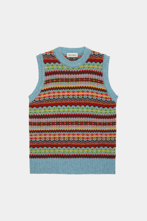 Molly Goddard tank top patterned men's trousers Menswear