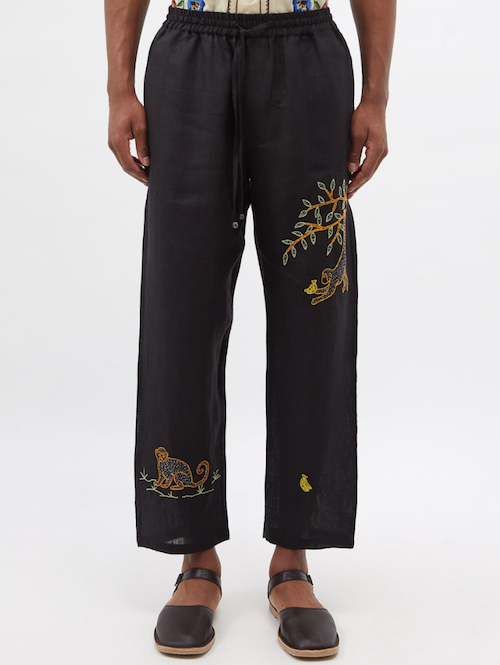 menswear labels to know harago matchesfashion indian embroidery