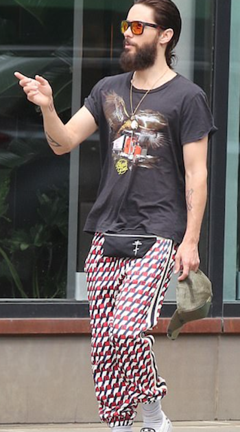 Bum bags menswear must have AW17 Jared Leto