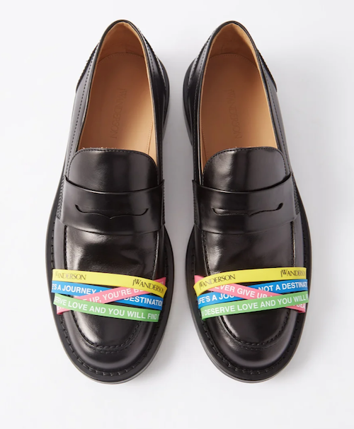 Splash cash jw anderson elastic band loafers sebago