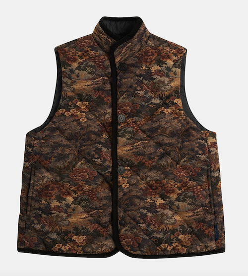must have lavenham tapestry gilet menswear