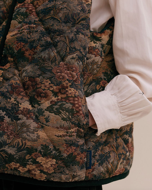 must have lavenham tapestry gilet menswear