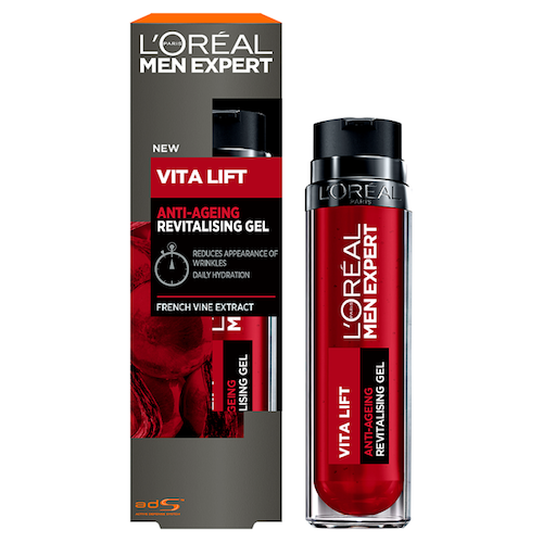 L'oreal men expert vita lift red wine moisturiser grooming review tried tested