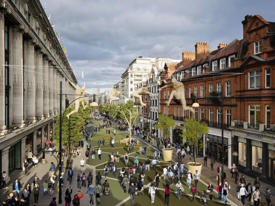 Oxford Street Pedestrianise Pedestrianisation