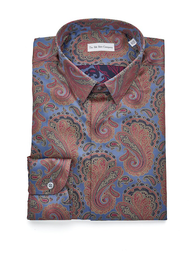 Paisley Shirt Silk The Silk Shirt Company