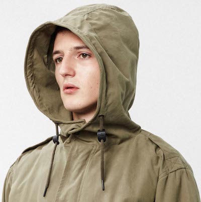 Oversized parka London fishtail The Chic Geek