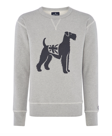 Patria British Armed Forces Made in UK sweatshirt dog