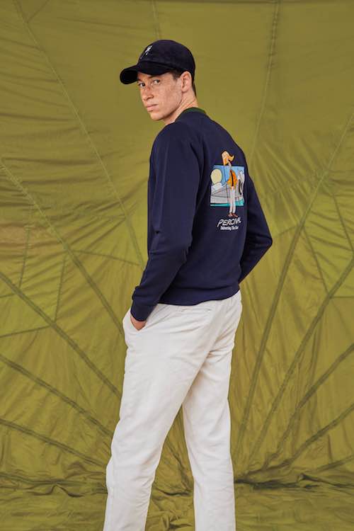aaron chang illustrator Percival menswear