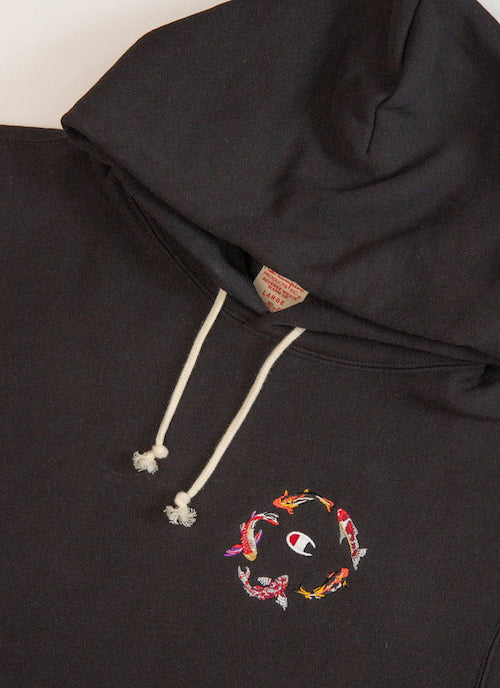 menswear product of the week percival champion hoodie koi carp buy