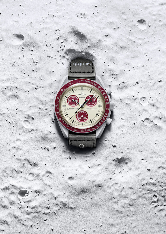 Swatch Omega pluto watch bioceramic watches SS22