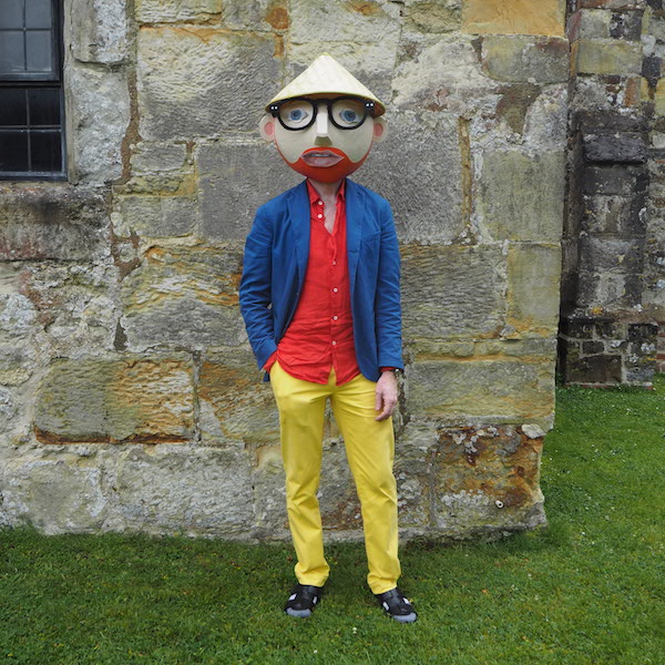 Menswear OOTD The Chic Geek Blogger Barena linen shirt slowear jacket polo ralph lauren trousers Falke socks sandals