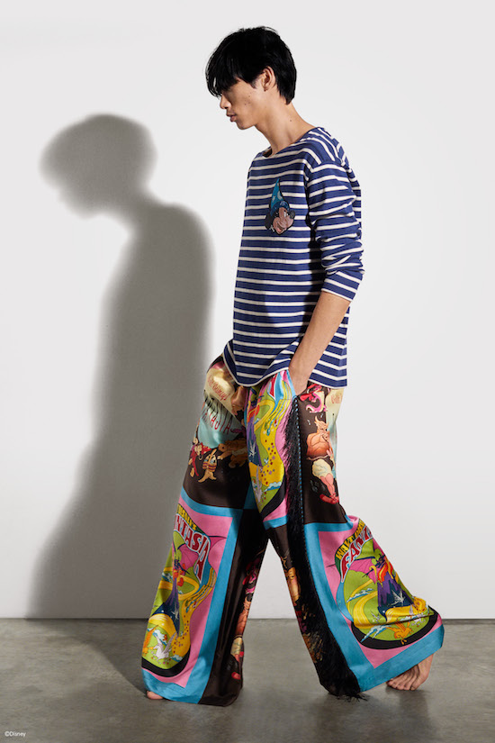 menswear product of the week stella mccartney men's disney fantasia silk trousers