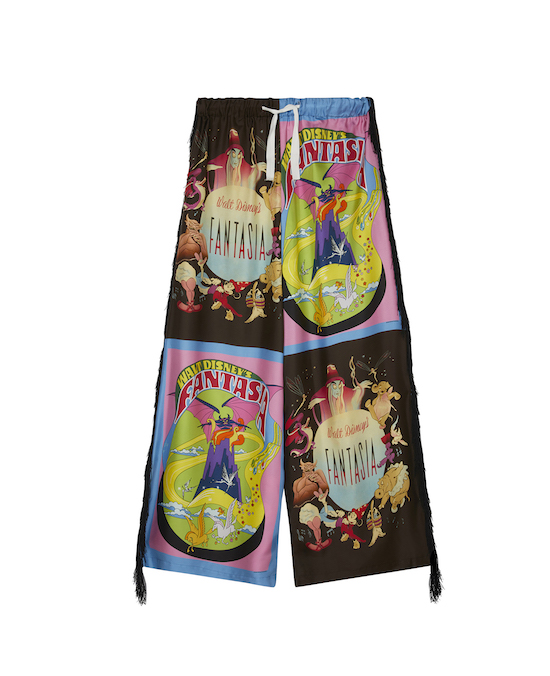 menswear product of the week stella mccartney men's disney fantasia silk trousers