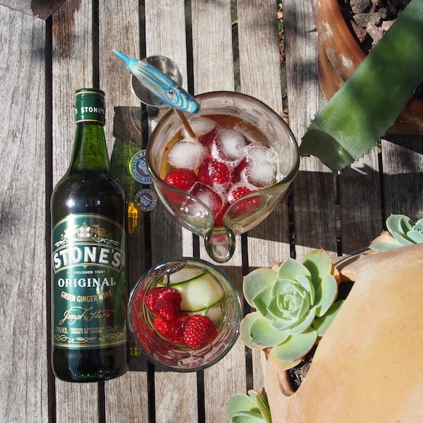 Ginger wine Stone's cocktails Gingervidual