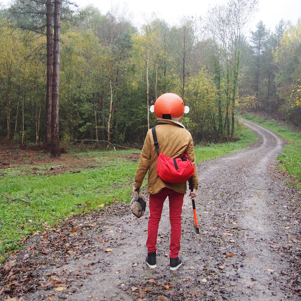 the Chic Geek lumberjack outdoors