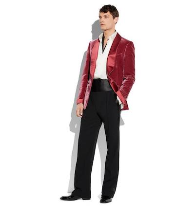 menswear Christmas wish list Tom Ford velvet dinner jacket