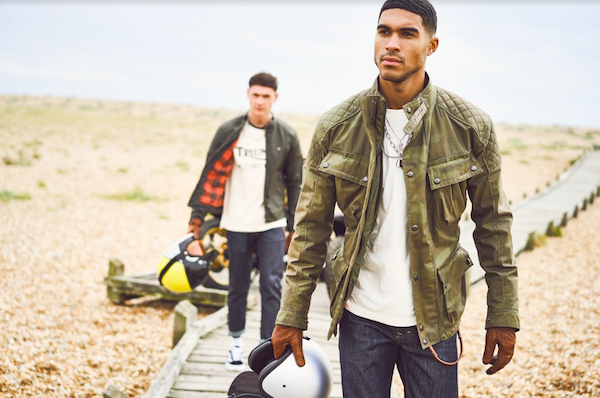 triumph motorcycles lifestyle menswear ss21 collection