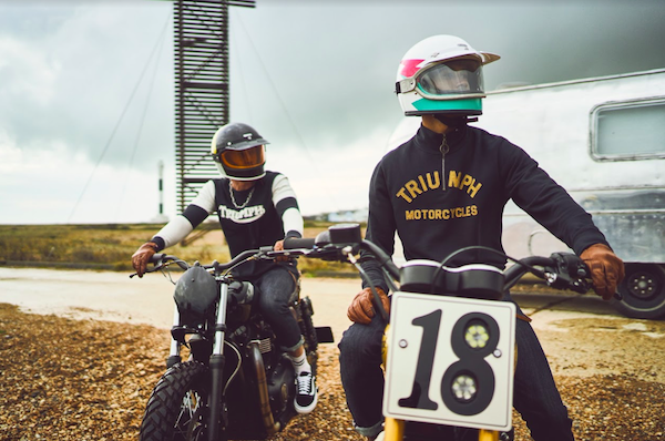 triumph motorcycles lifestyle menswear ss21 collection