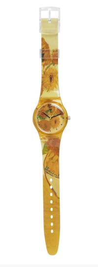 Vincent van gogh sunflowers watch
