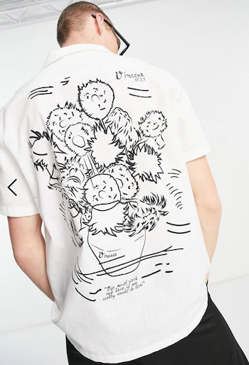 Vincent van gogh topman shirt menswear