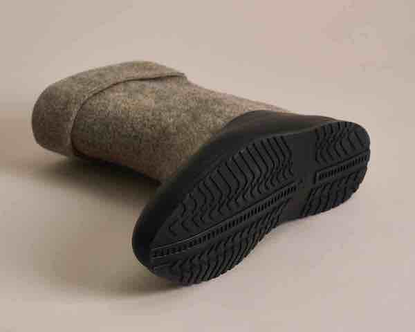 menswear labels to know Voylok unisex wellies wool boots