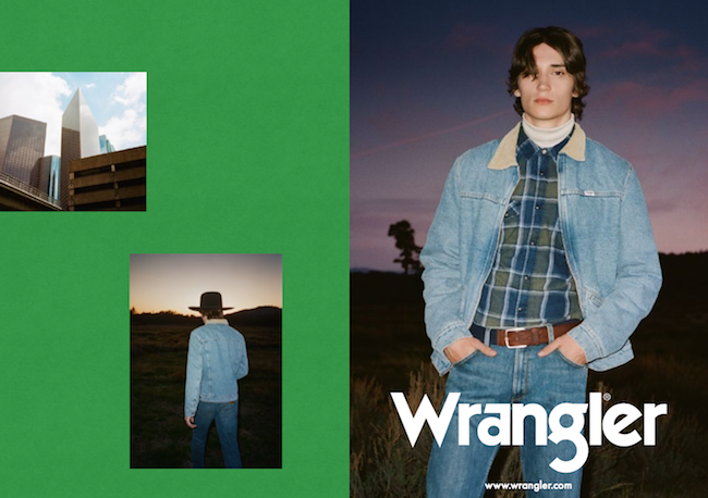 How to wear denim Wrangler