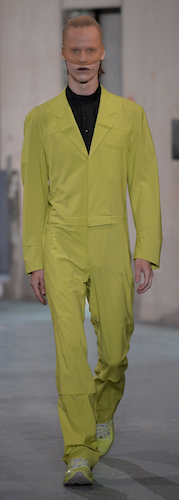 Large Yellow Bag Menswear LFWM